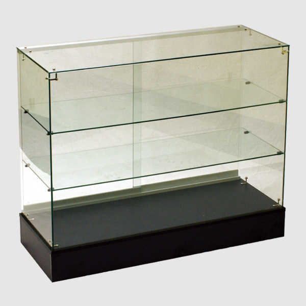 6' Low Cost Full Vision Glass Display Case