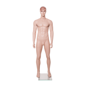 Male Full Body Mannequins skin color and hair