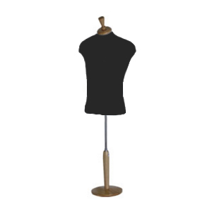 A Black Mens countertop jersey form for sale